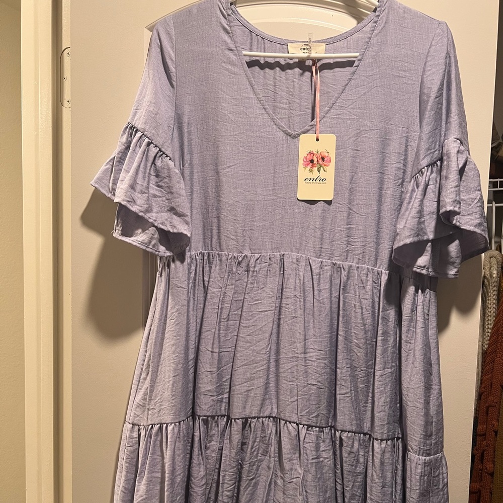 NWT Nana Macs Lavender dress